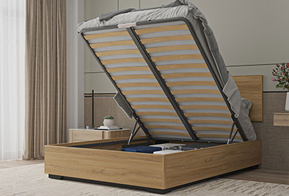 Furl storage bed