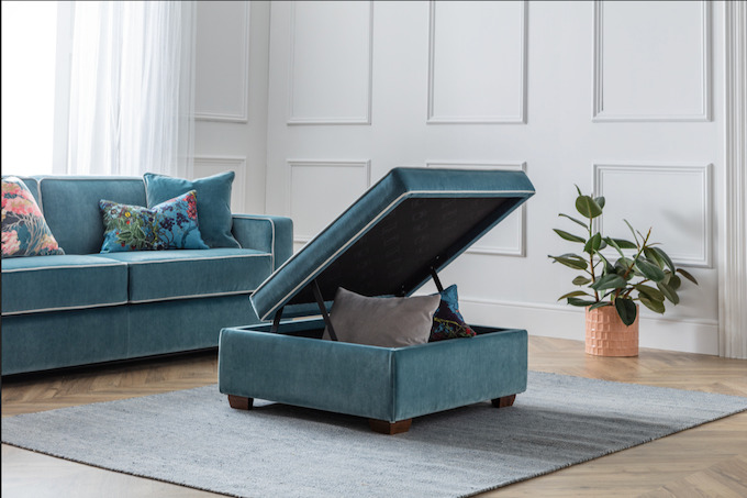 Sofa bed storage