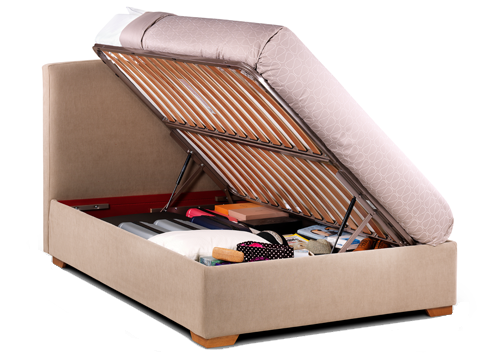 Storage bed side  opening mechanism