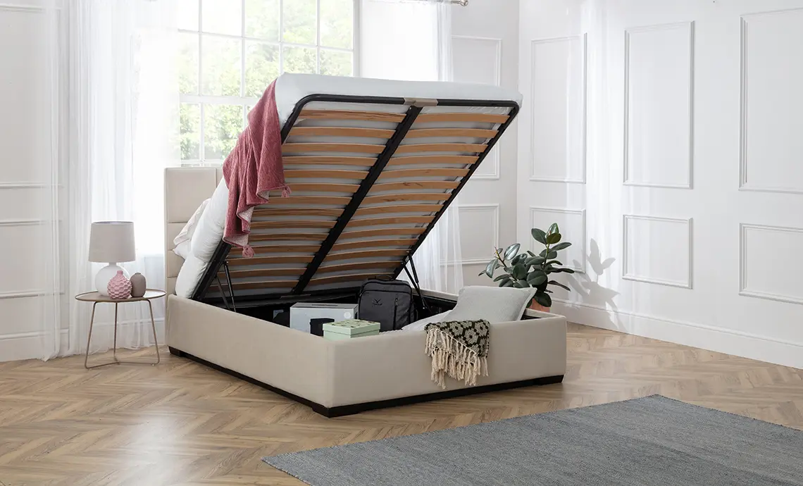 Beds with up to 40cm storage depth, the most storage in the smallest footprint
