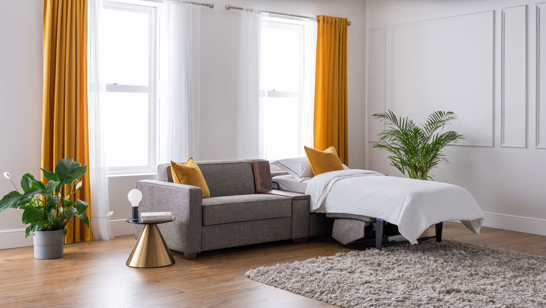 A new concept in sofa beds, because not everyone wants to sleep together