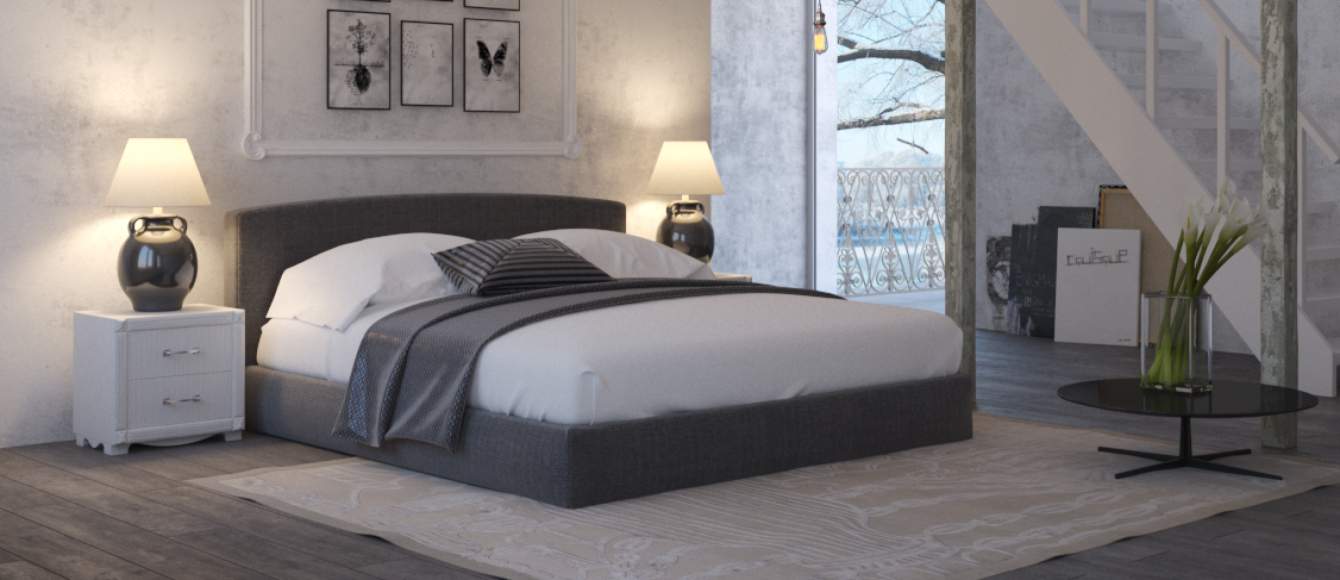 Black Storage Bed