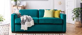 Metro Storage Sofa Bed Extra Large In Velvet Teal