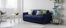 Cambio  Storage Sofa Bed Small in Velvet Strom