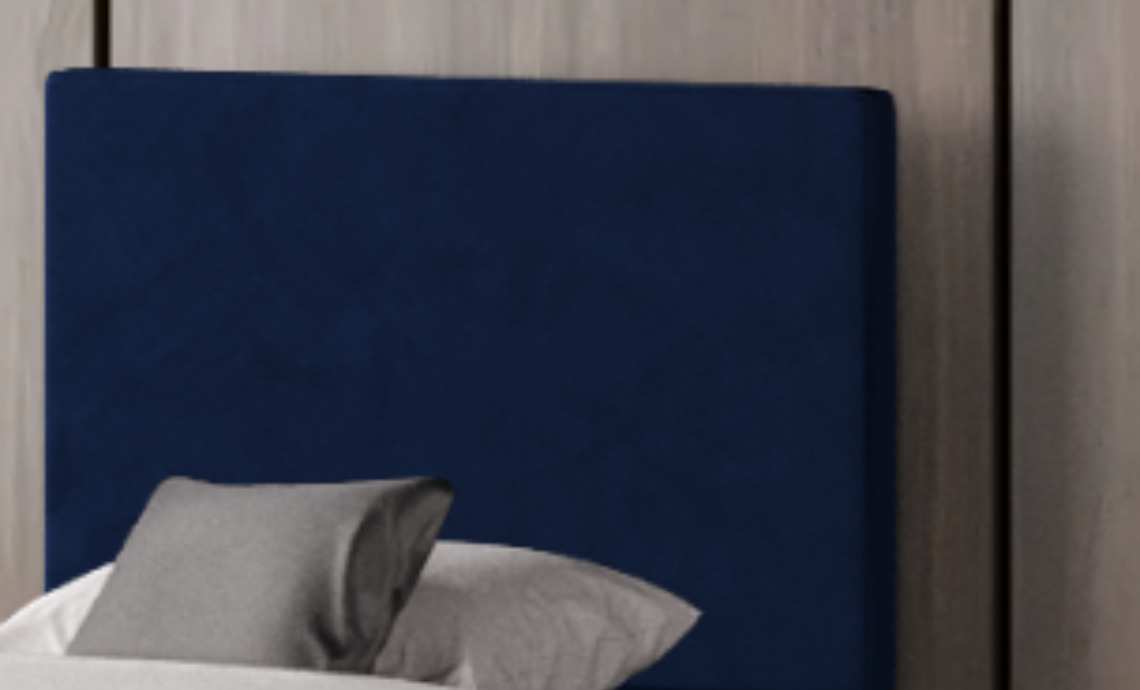 Standard Headboard Small in Fine Weave Blue