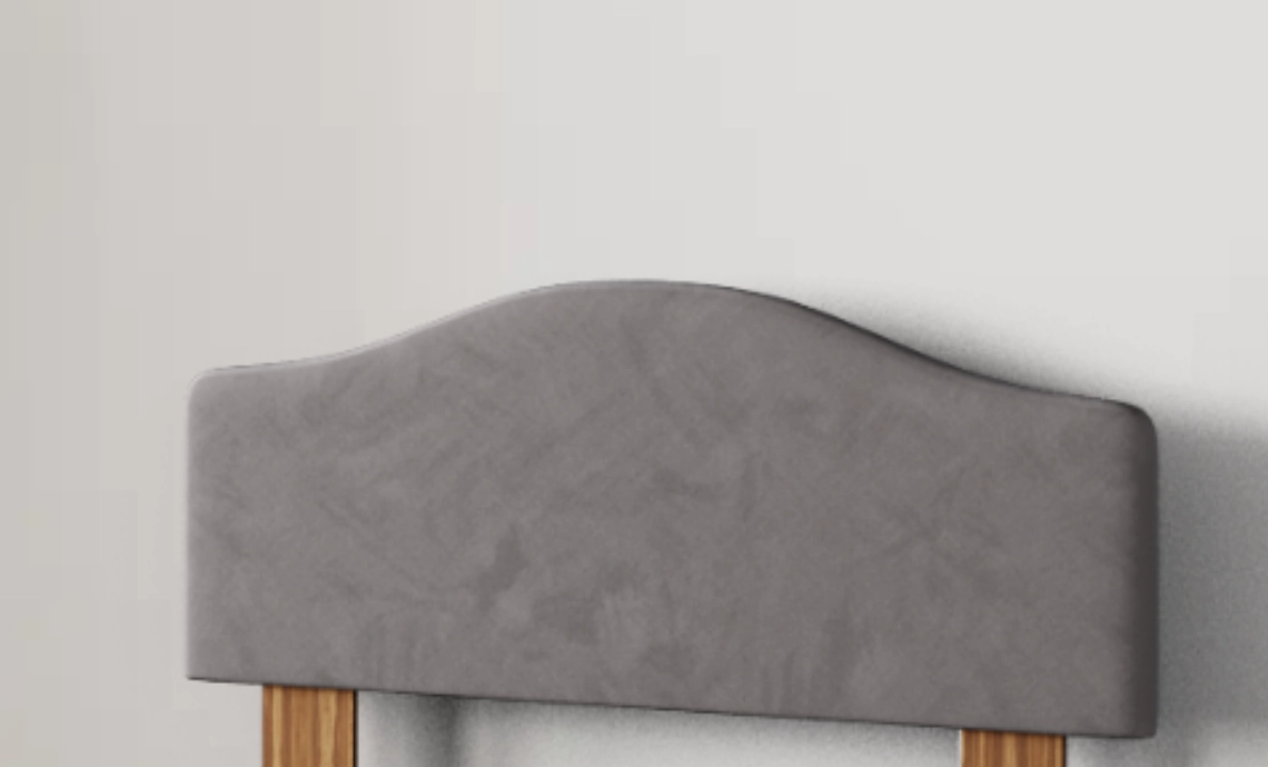 Gentle Headboard Medium in Velvet Smoke