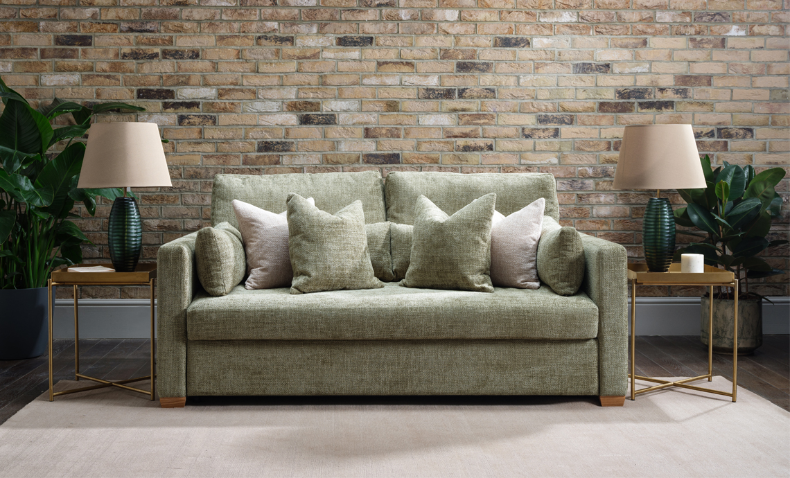Big Comfy Sofa  Bed Medium In Velvet Storm