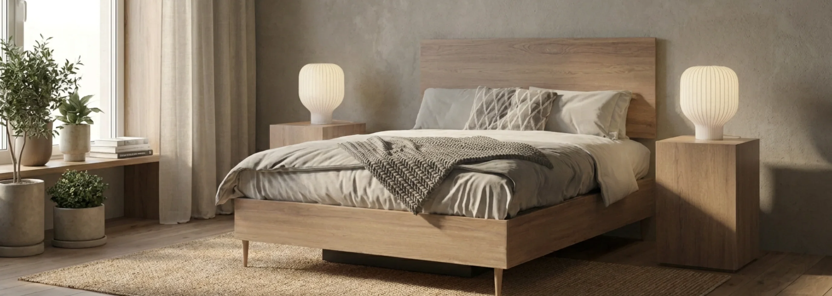 Air Wood storage bed
