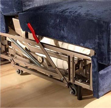 Sofa bed moving mechanism