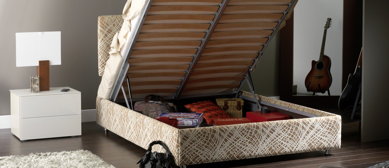 Beautiful Ottoman Beds with Deepest Storage Made in UK