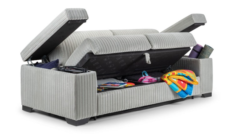 How to create extra storage in your sofa