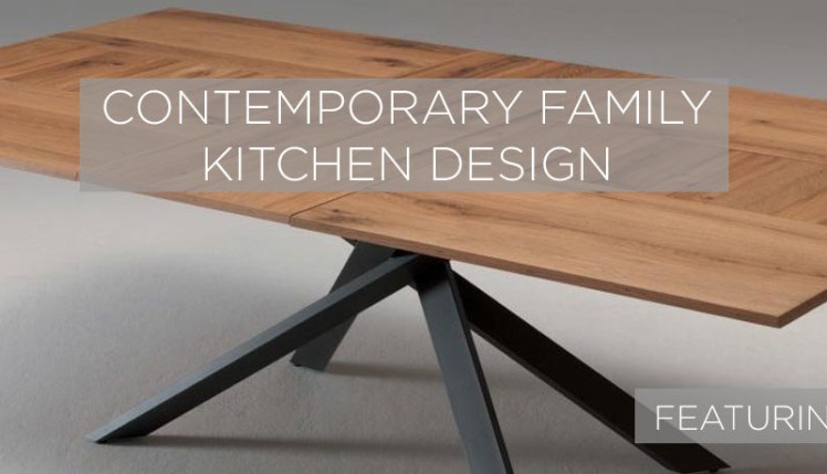 Get the look: Contemporary family kitchen design