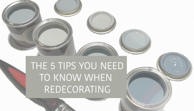 5 things to think about when redecorating your room