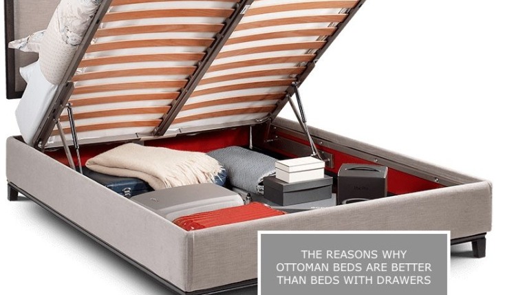 Why ottoman beds are better than storage beds with drawers