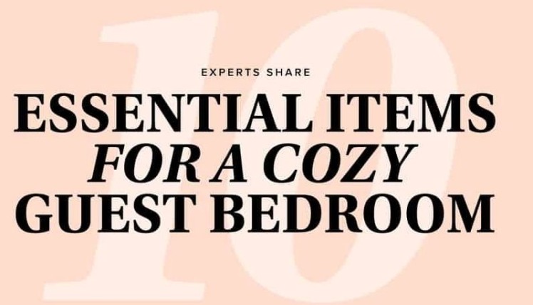 How to make your guests feel at home