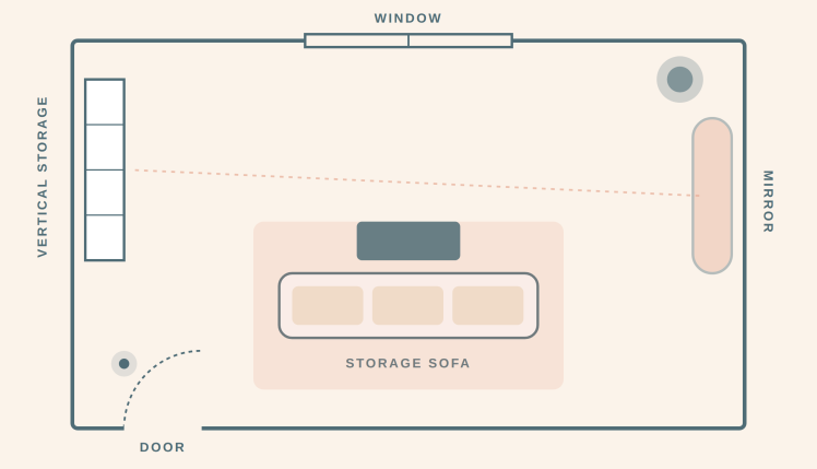 Living Room Layout Ideas To Give The Illusion Of Space
