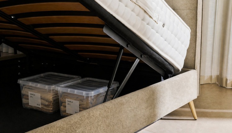 Which IKEA Storage Boxes Fit Under a Storage Bed? | Furl