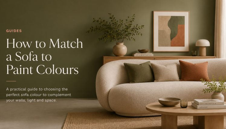 How to Match a Sofa to Paint Colours